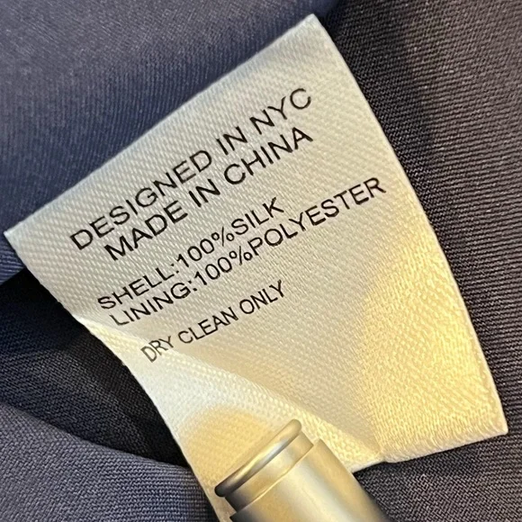 Yumi Kim Sweet Jasmine Midnight Mischief Maxi Dress Blue Strapless Silk Sz Small - Picture 6 of 8